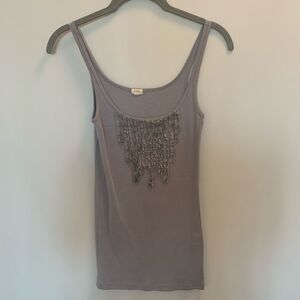 JCrew size small gray tank top